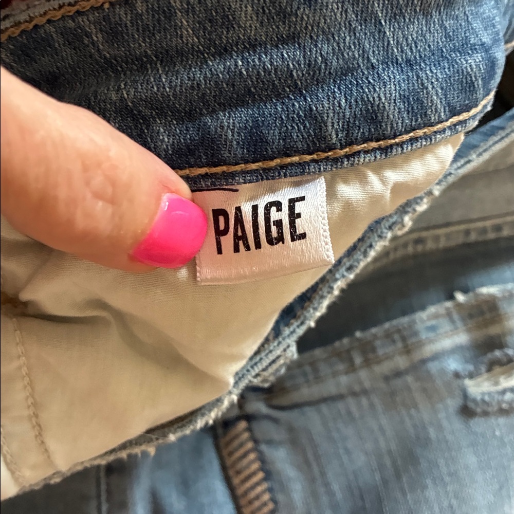 PAIGE Verdugo Ankle Jeans Quiet Luxury W28 - Picture 5 of 7